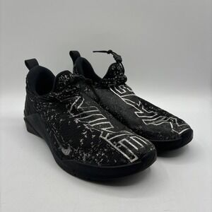 Nike React Metcon Training Sneakers‎ Men's 9 Black White Gym Shoes BQ6044-010